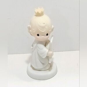 Precious Moments Girl Graduating Figurine 106208 Congratulations Princess 1986